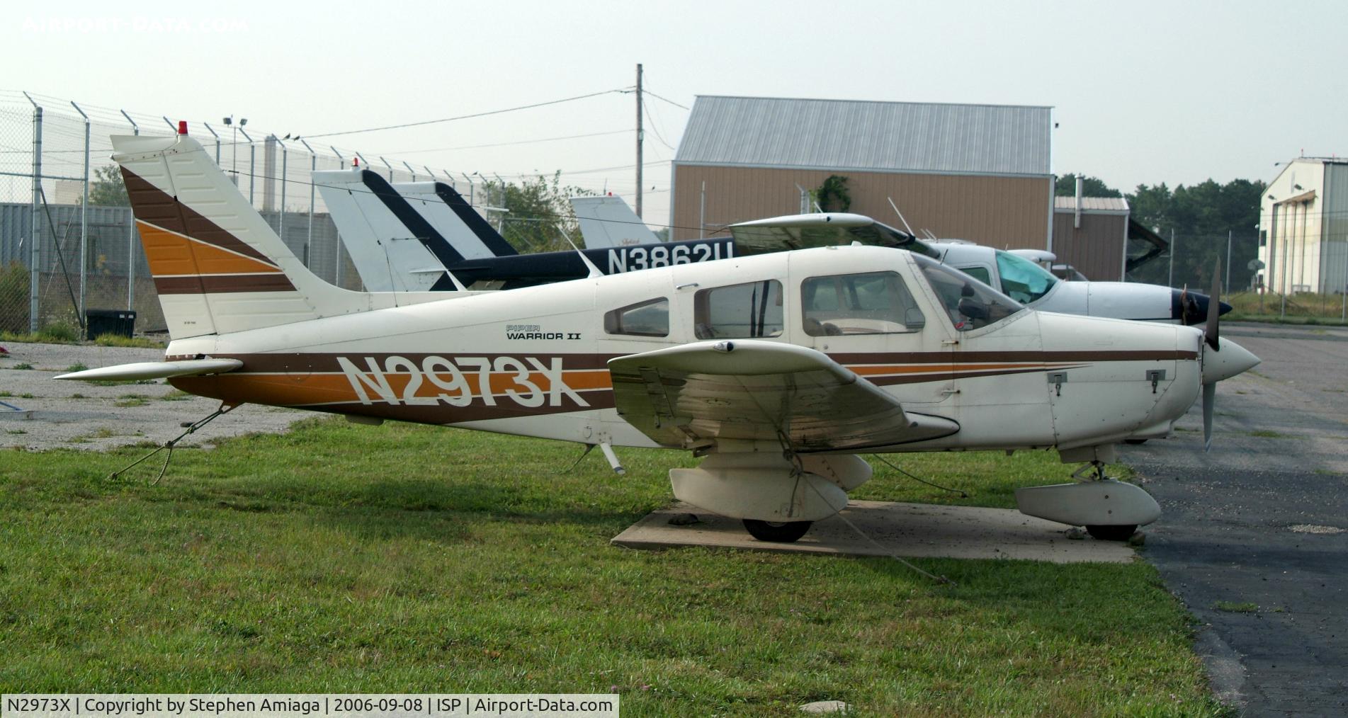 N2973X, 1979 Piper PA-28-161 C/N 28-8016011, On the A&P Ramp