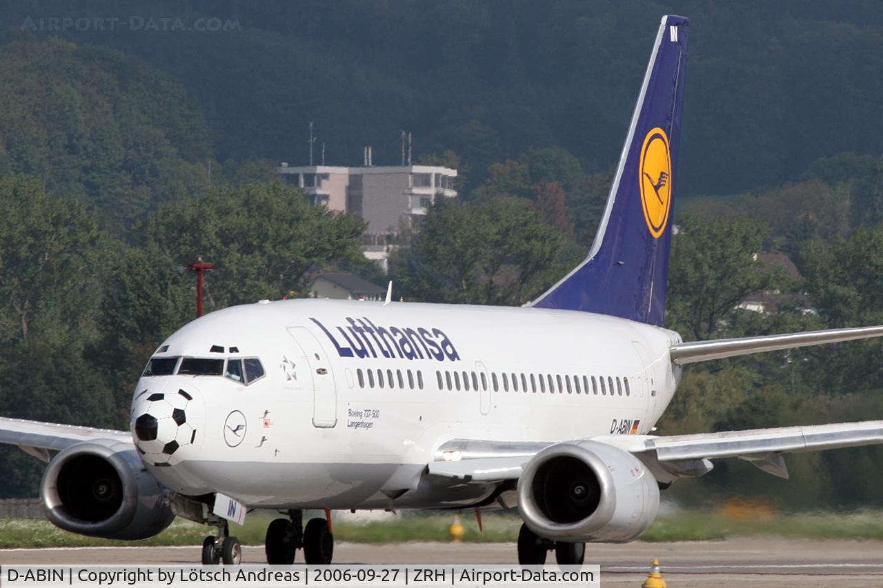D-ABIN, 1991 Boeing 737-530 C/N 24938, Lufthansa, Boeing 737-530