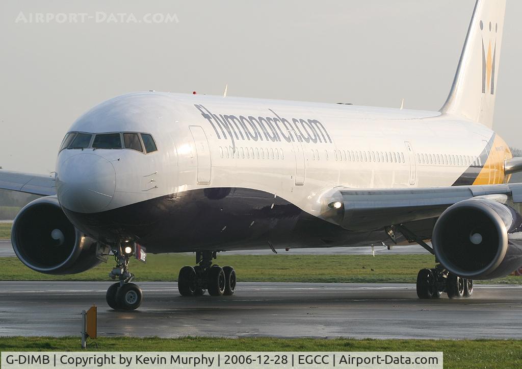 G-DIMB, 1997 Boeing 767-31K C/N 28865, Monarch 767