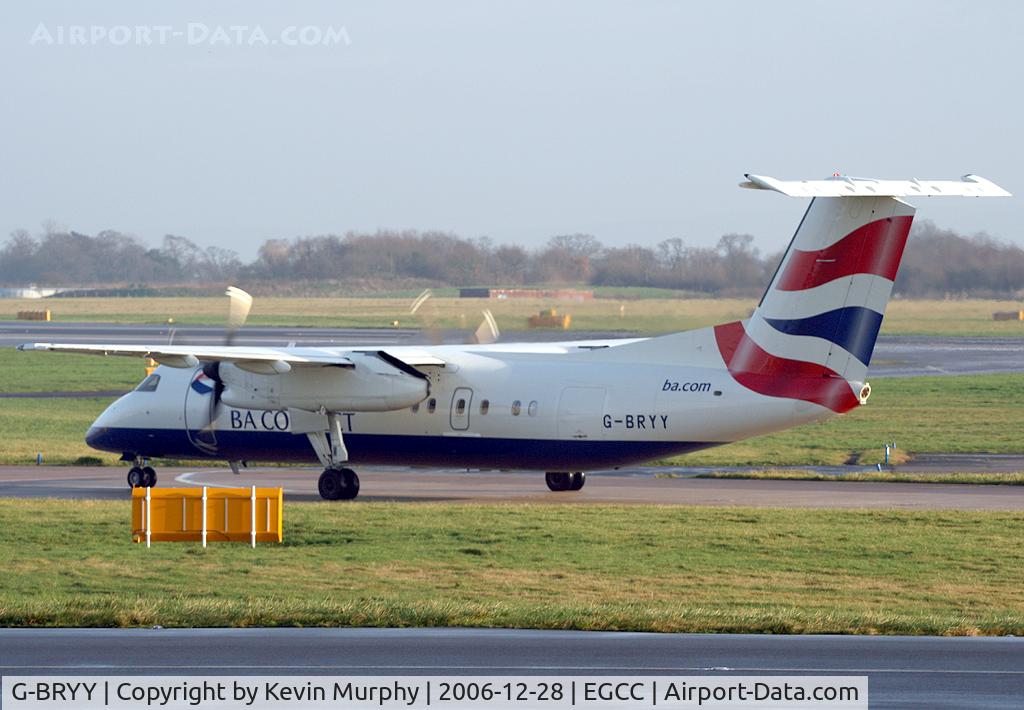 G-BRYY, 1998 De Havilland Canada DHC-8-311 Dash 8 C/N 519, BA Dash 8