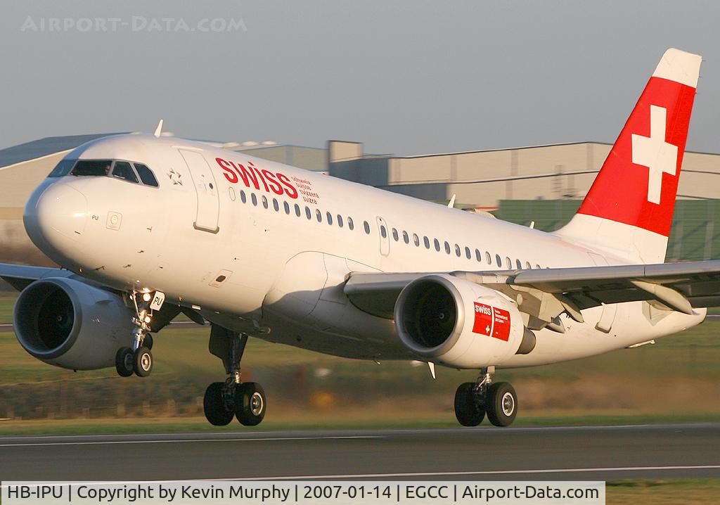 HB-IPU, 1997 Airbus A319-112 C/N 713, Swiss Bus