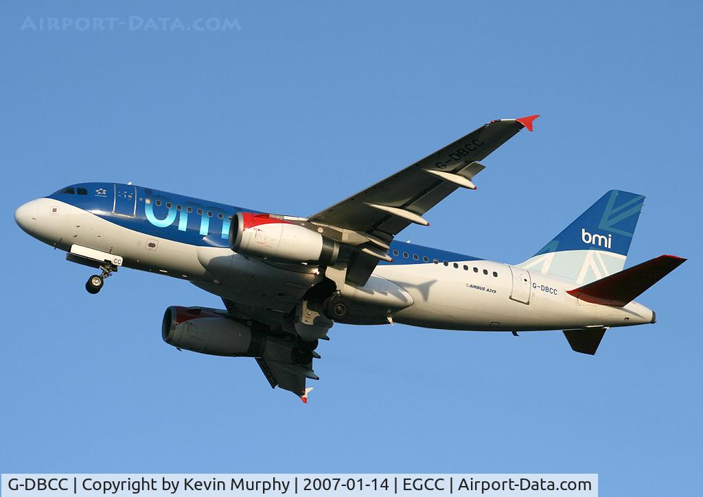 G-DBCC, 2004 Airbus A319-131 C/N 2194, BMI 319