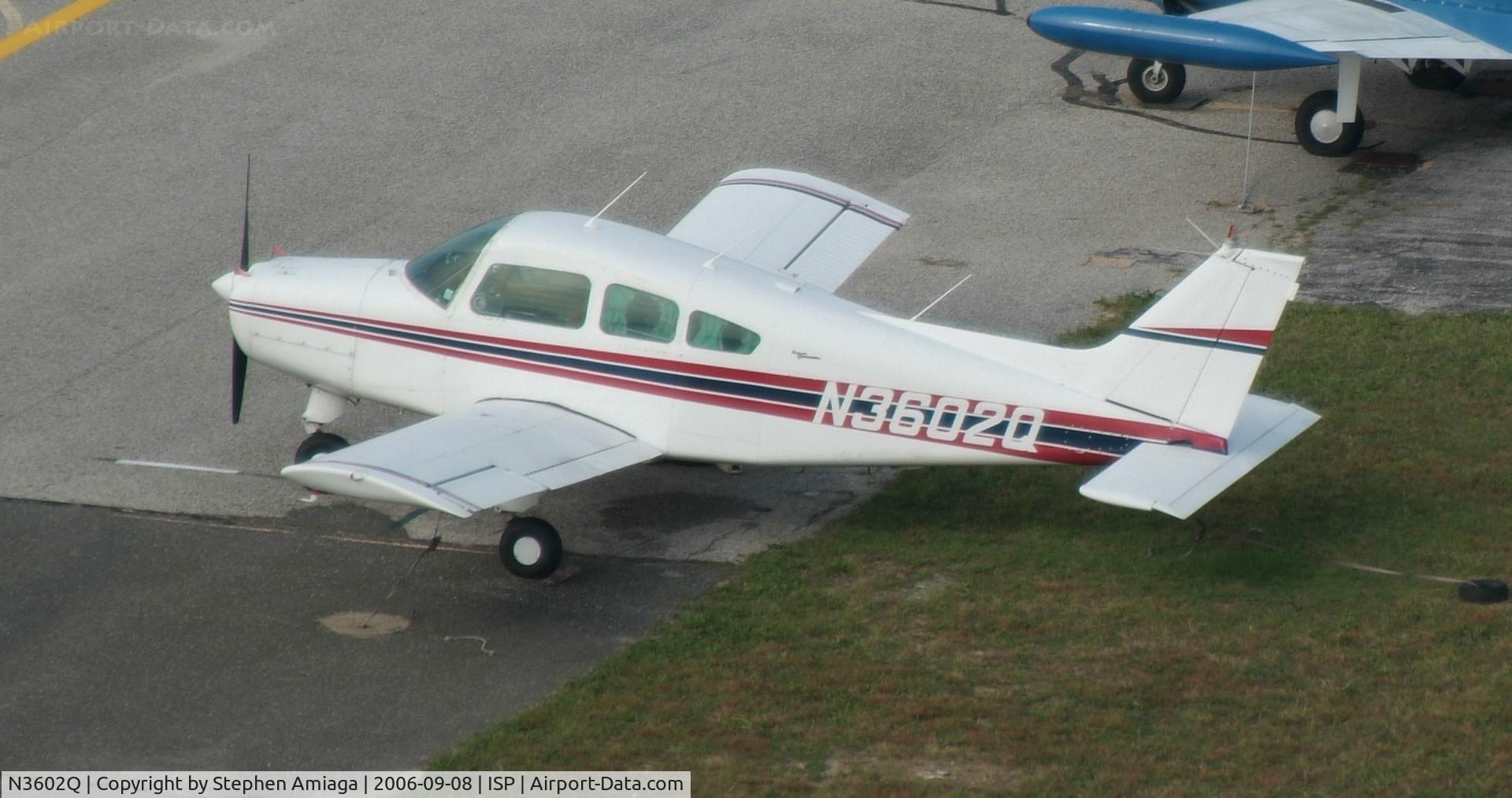 N3602Q, 1967 Beech A23A C/N M-1034, 2Q on the Ramp at Long Island