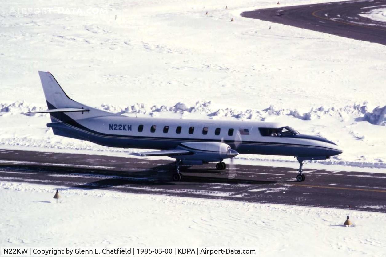 N22KW, 1975 Swearingen SA-226AT Merlin IVA C/N AT-031, Photo taken for aircraft recognition training
