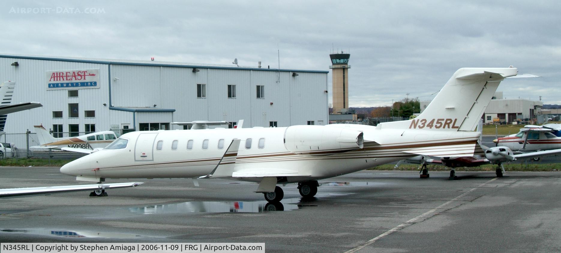 N345RL, 2001 Learjet 45 C/N 180, Waiting at Atlantic...