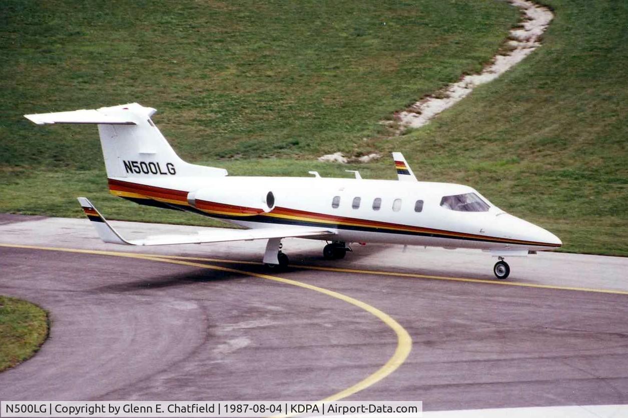 N500LG, 1979 Gates Learjet 28 C/N 005, Photo taken for aircraft recognition training