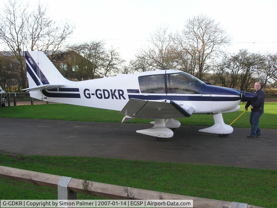 G-GDKR, 1983 Robin DR-400-140B Major C/N 1623, Robin DR400 believed resident at Sibson
