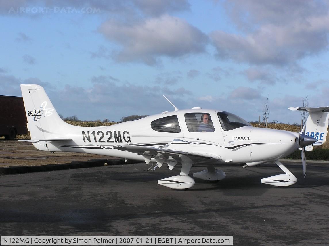 N122MG, 2005 Cirrus SR22 GTS C/N 1250, Locally-based Cirrus SR22 at Turweston