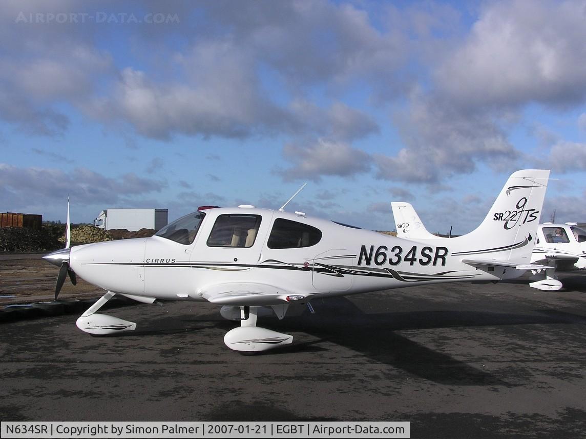 N634SR, 2006 Cirrus SR22 GTS C/N 2020, Cirrus SR22 gts at Turweston