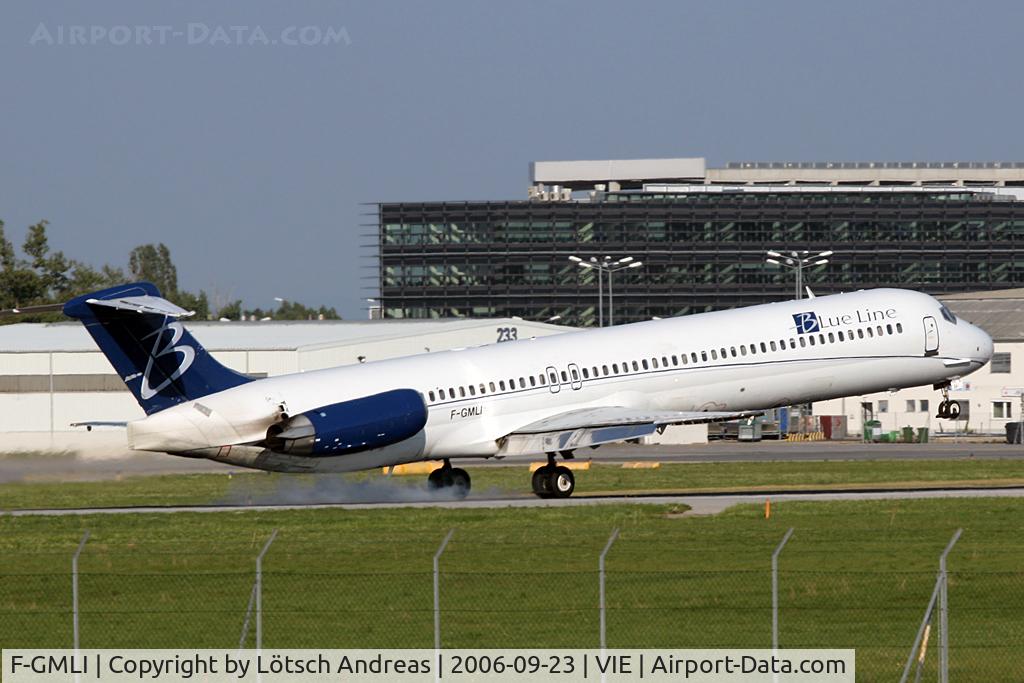 F-GMLI, 1991 McDonnell Douglas MD-83 (DC-9-83) C/N 53014, Blue Line,  McDonnell Douglas MD-83