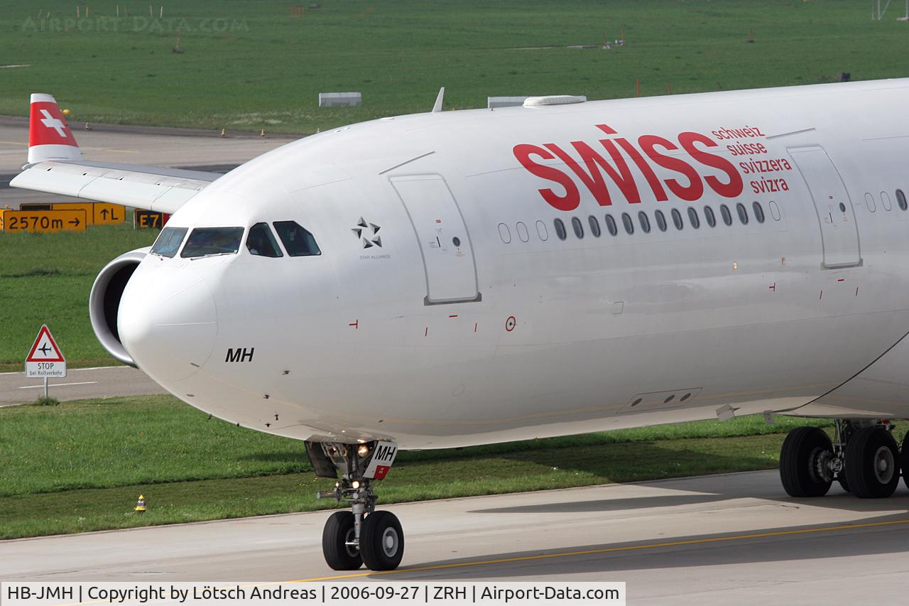 HB-JMH, 2004 Airbus A340-313 C/N 585, Swiss,  Airbus A340-313X