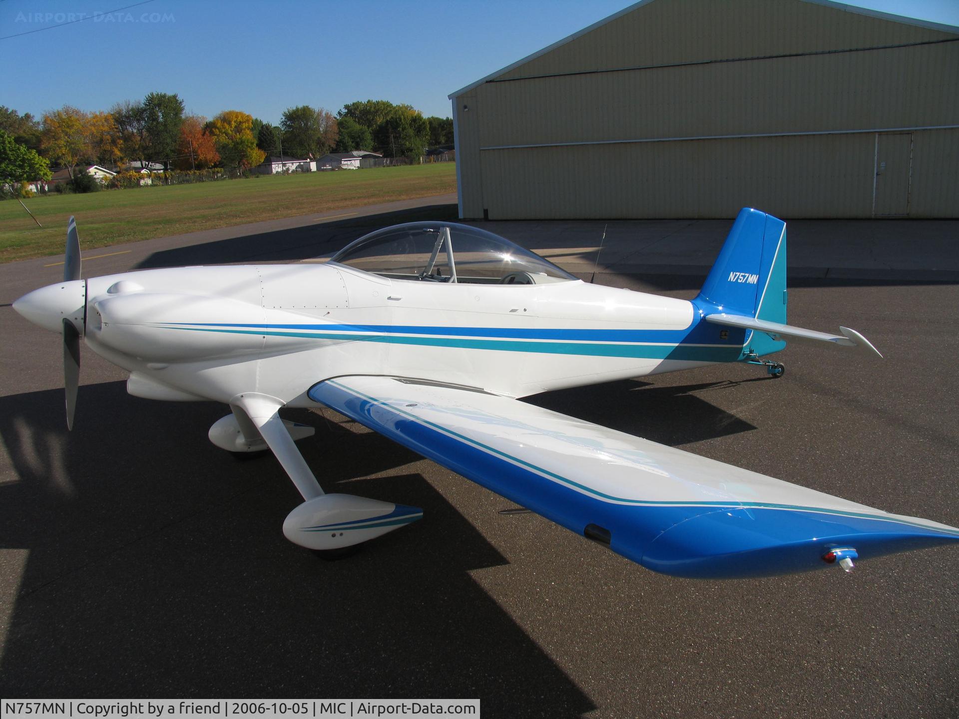N757MN, 2005 Vans RV-4 C/N 2978, at Minneapolis Crystal