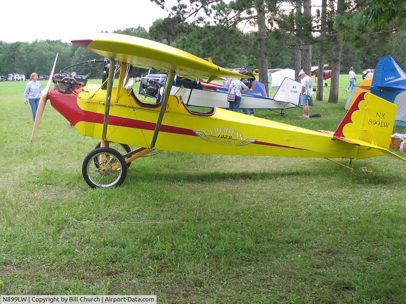 N899LW, 2001 Pietenpol Air Camper C/N LW1, NX899LW at Brodhead 2004