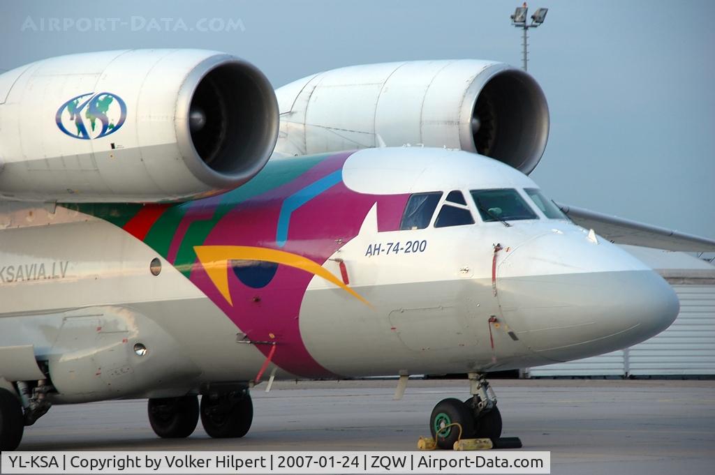 YL-KSA, Antonov An-74-200 C/N 36547098957, Antonov An-74-200 of KS AVIA