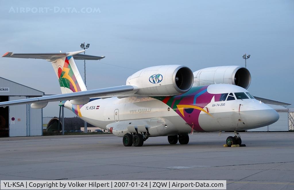 YL-KSA, Antonov An-74-200 C/N 36547098957, Antonov An-74-200 of KS AVIA