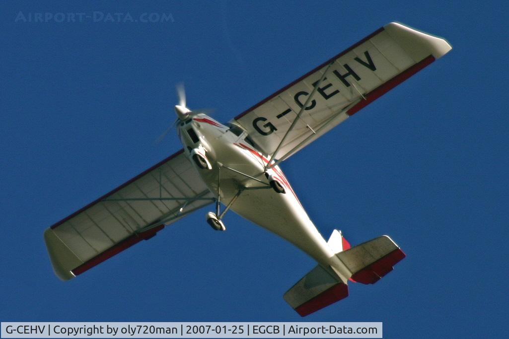 G-CEHV, 2006 Comco Ikarus C42 FB80 C/N 0610-6854, In the circuit for Barton