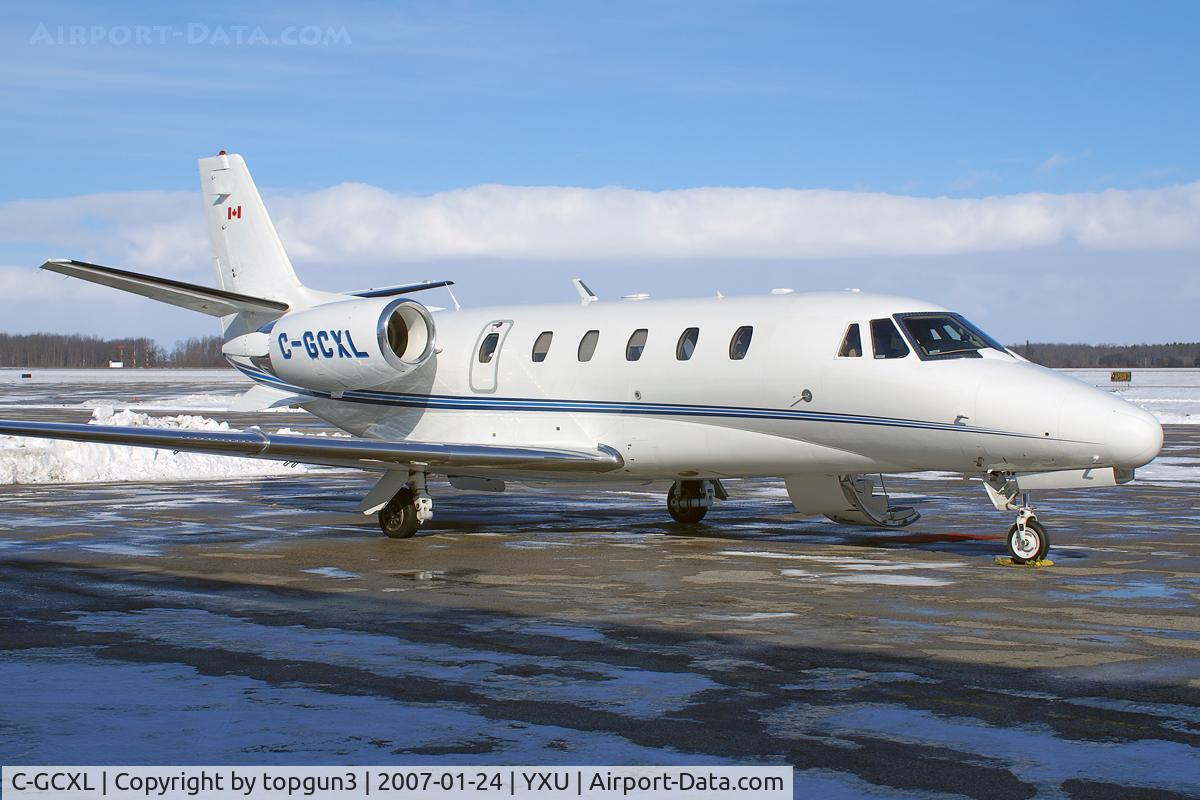 C-GCXL, 2000 Cessna 560XL C/N 560-5096, Parked at ESSO ramp.