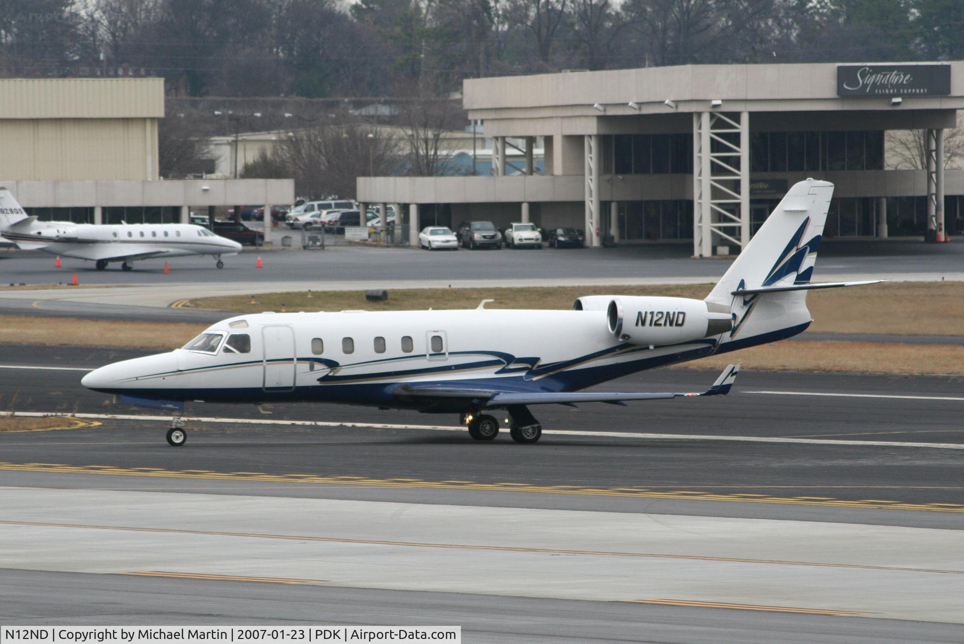 N12ND, 1999 Israel Aircraft Industries IAI-1125A Astra SPX C/N 116, Taxing to Epps Air Service