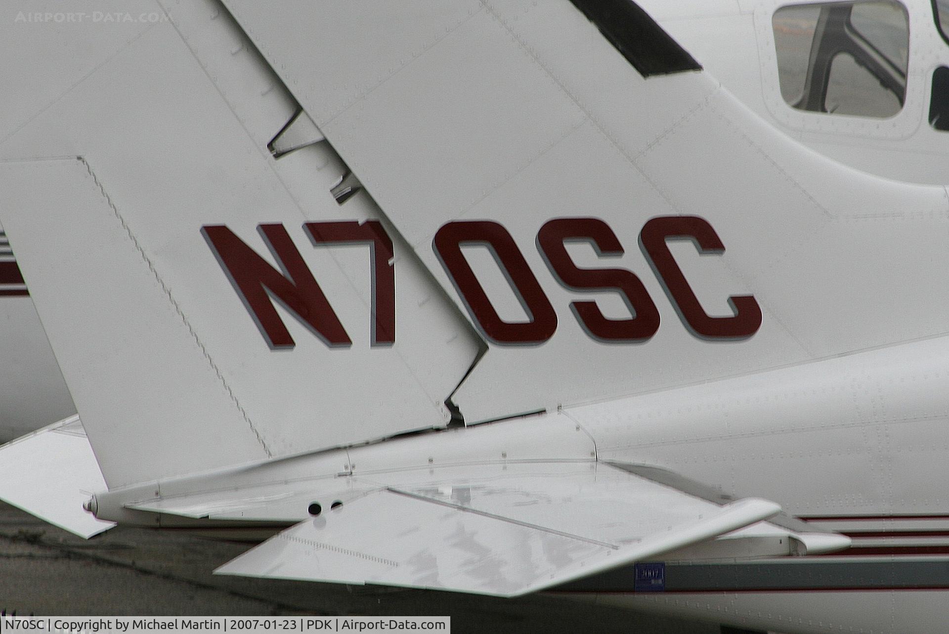 N70SC, Cessna 401A C/N 401A-0032, Tail Numbers