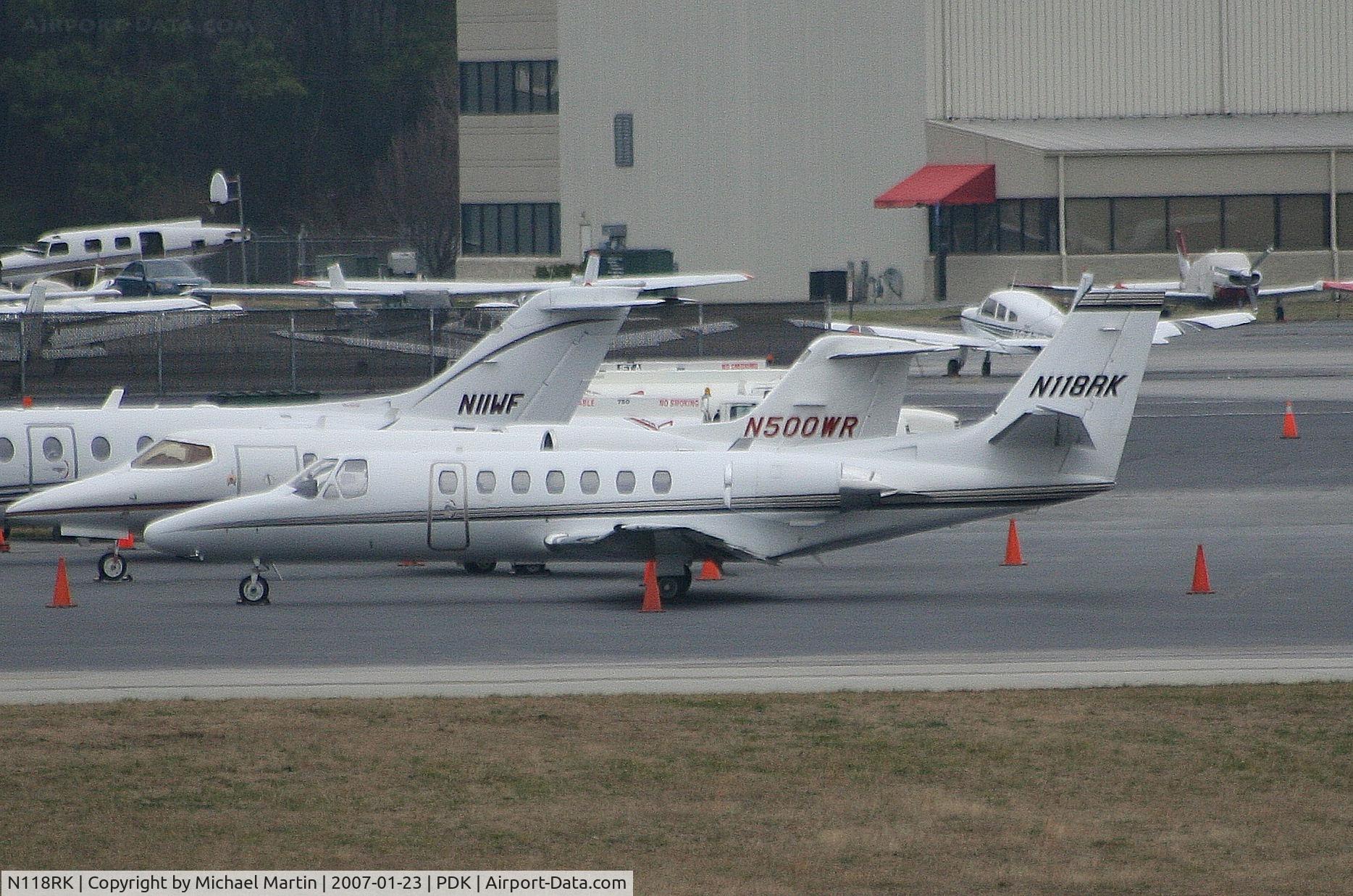 N118RK, 1996 Cessna 560 Citation Ultra C/N 560-0389, Tied down @ Signature Flight Support