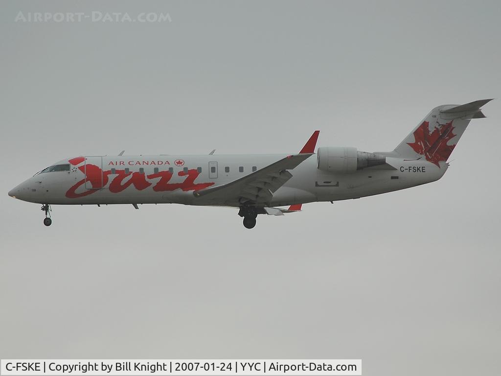 C-FSKE, 1995 Canadair CRJ-100ER (CL-600-2B19) C/N 7065, Another sunny day here at YYC