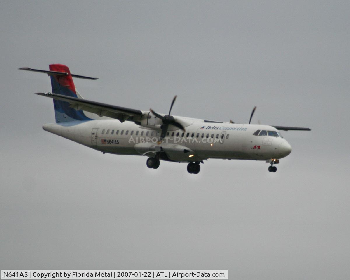 N641AS, 1994 ATR 72-212 C/N 387, ASA ATR-72
