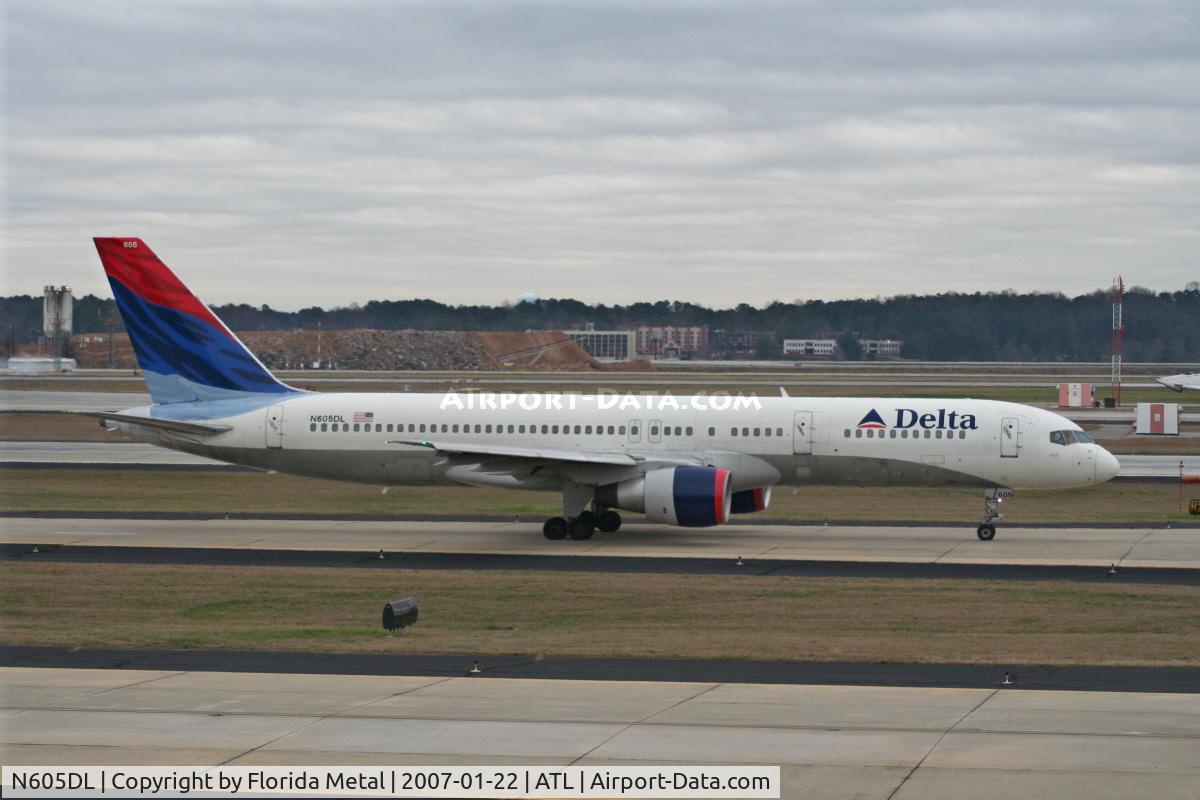 N605DL, 1984 Boeing 757-232 C/N 22812, Delta 757-200