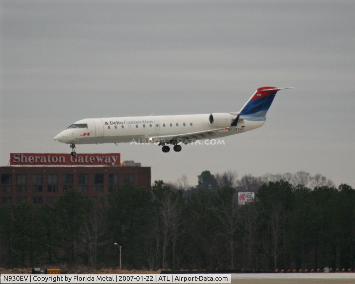 N930EV, 2005 Bombardier CRJ-200ER (CL-600-2B19) C/N 8014, ASA CRJ-200