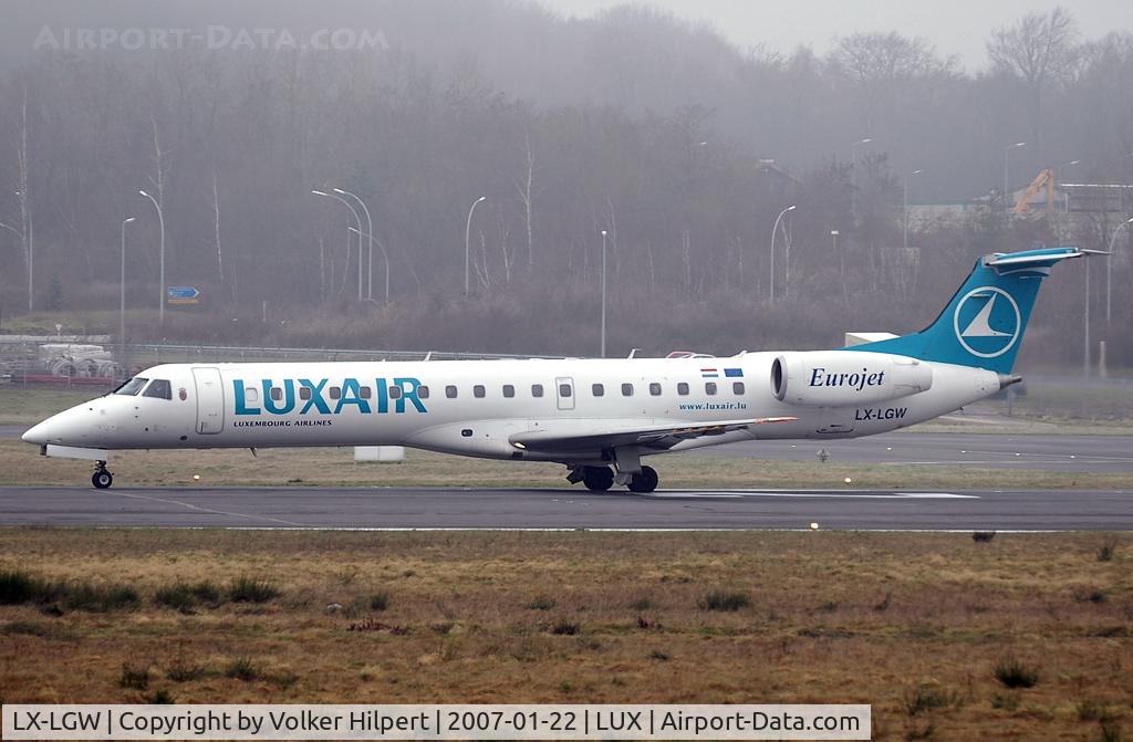 LX-LGW, 1999 Embraer EMB-145LU (ERJ-145LU) C/N 145135, ERJ-145LU