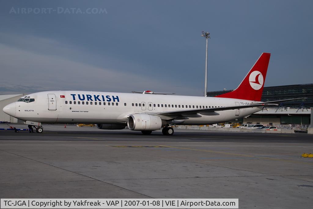 TC-JGA, 2000 Boeing 737-8F2 C/N 29785, Turkish Airlines Boeing 737-800