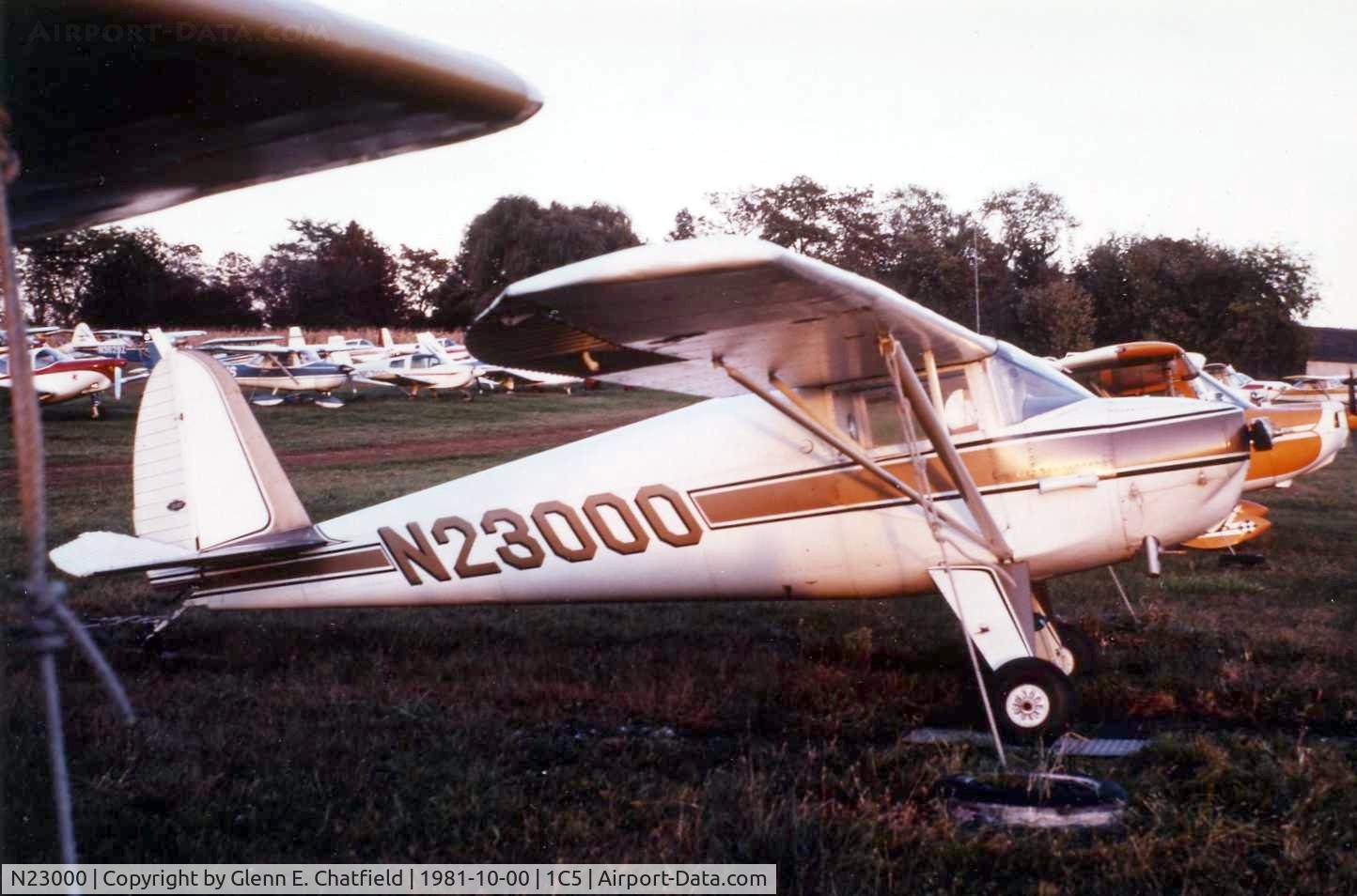 N23000, 1939 Luscombe 8A C/N 924, Photo taken for aircraft recognition training