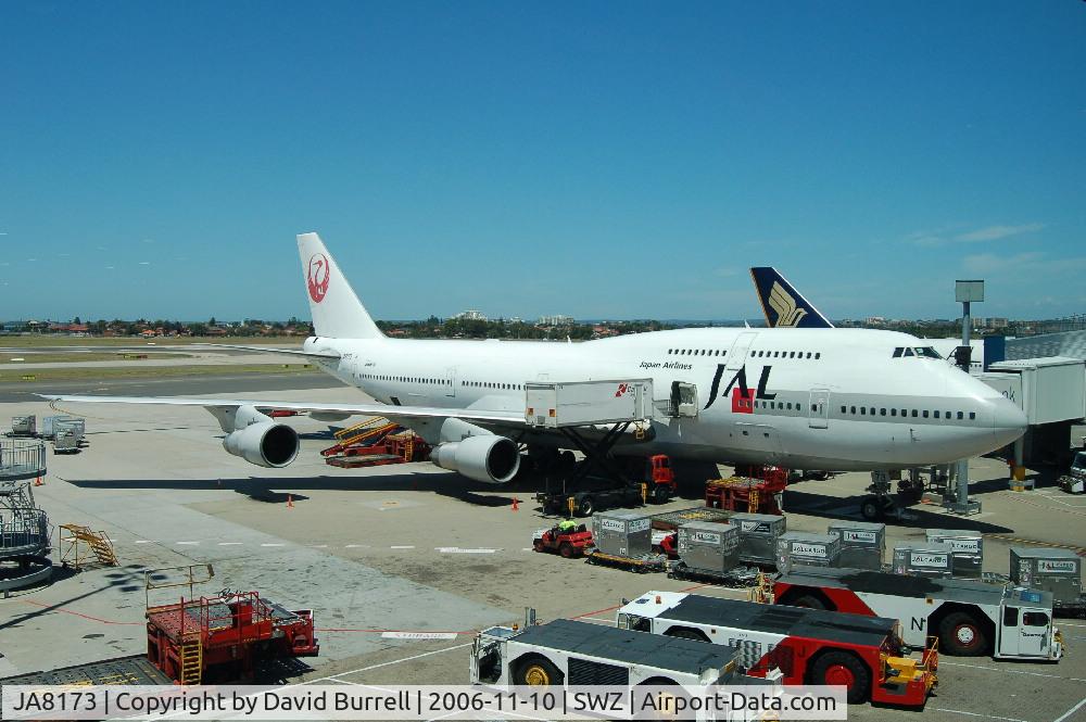JA8173, 1986 Boeing 747-346 C/N 23482, JA8173