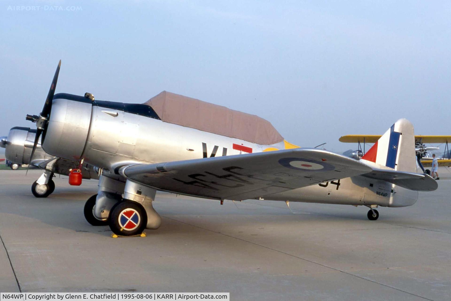 N64WP, 1940 North American/piavis NA-64 C/N 64-3018, NA-64 Yale at Freedom Flight