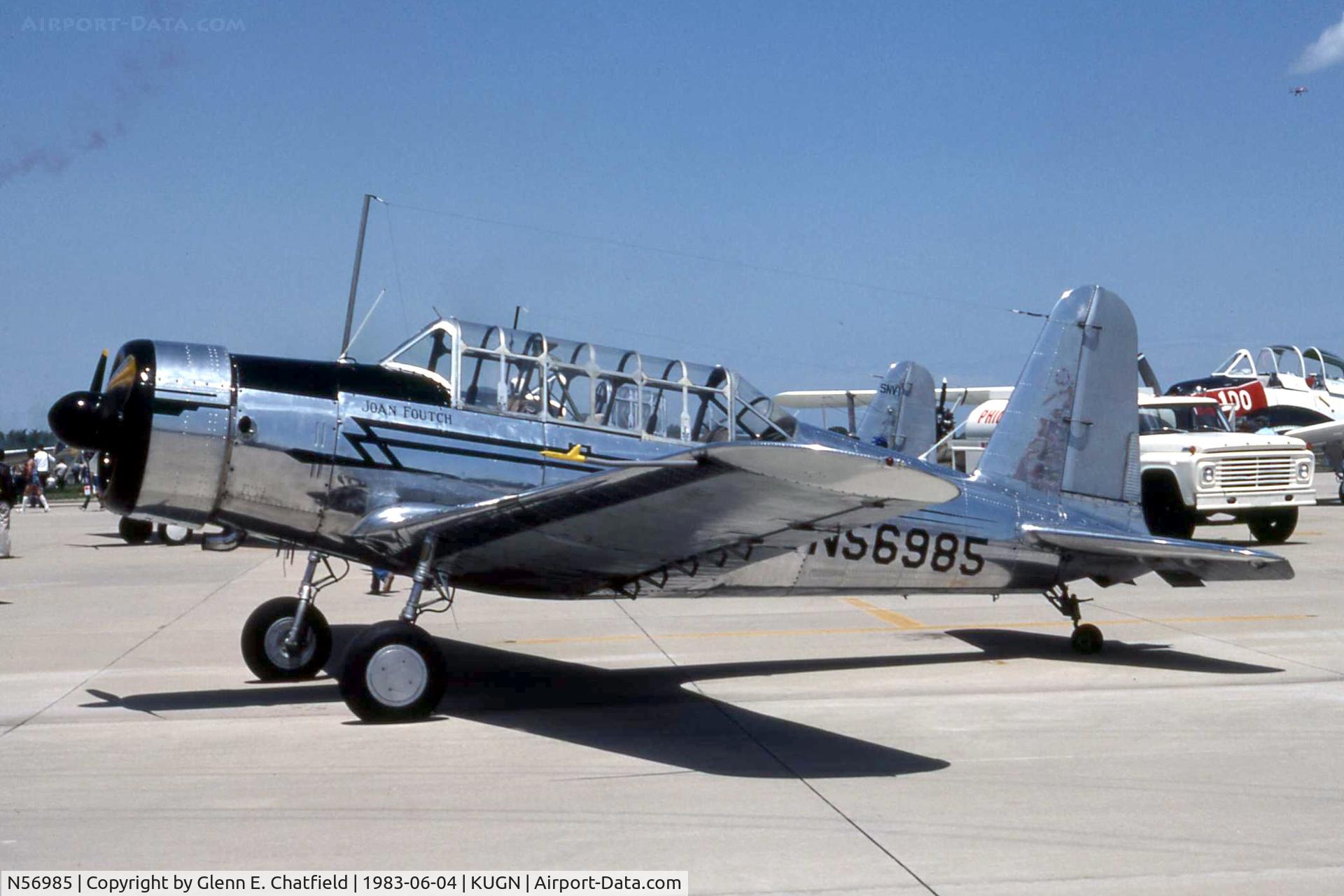 N56985, 1943 Consolidated Vultee BT-13A C/N 8557, At the AAA Fly-in