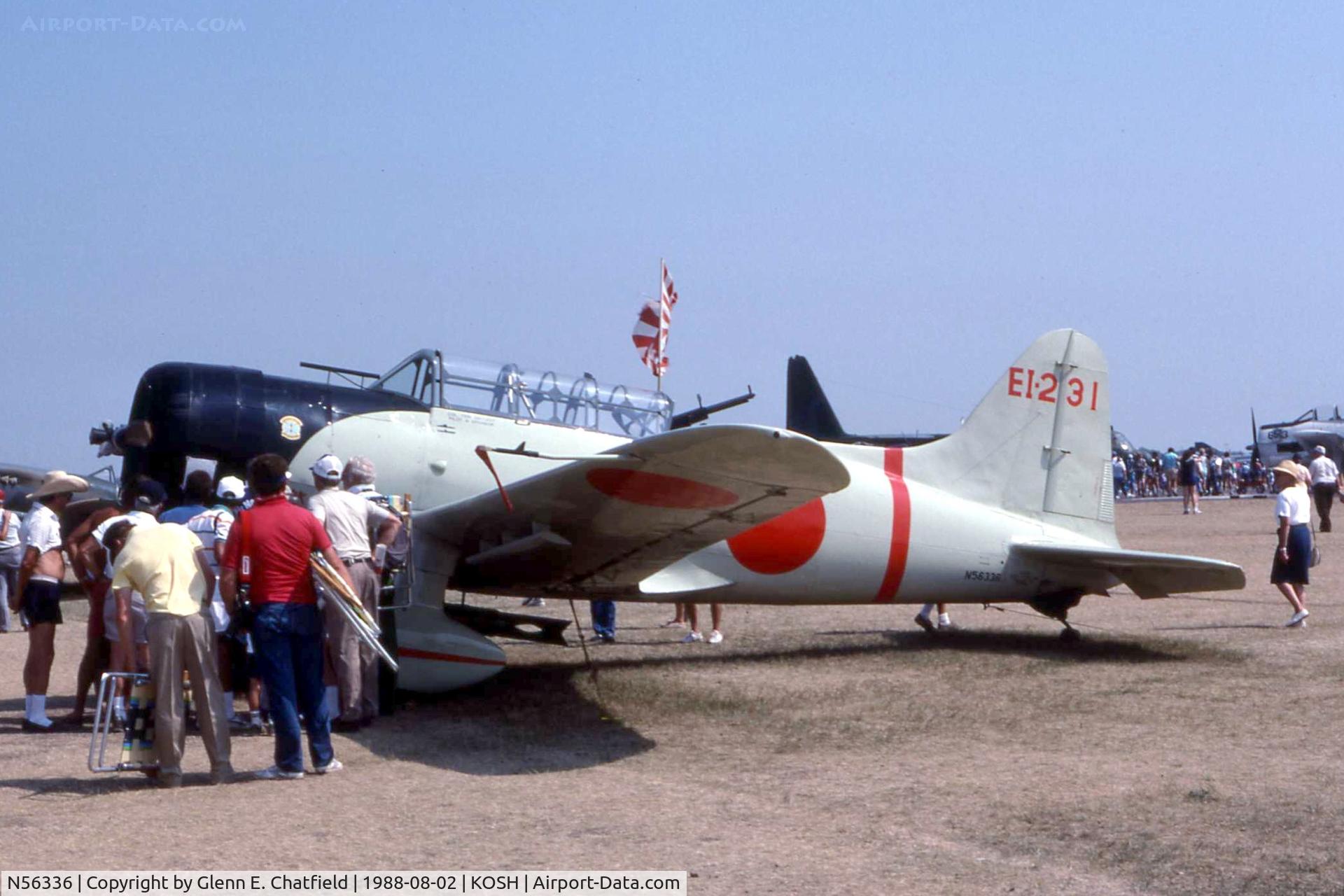 N56336, Convair BT-13A Valiant C/N 6656, At the EAA Fly In
