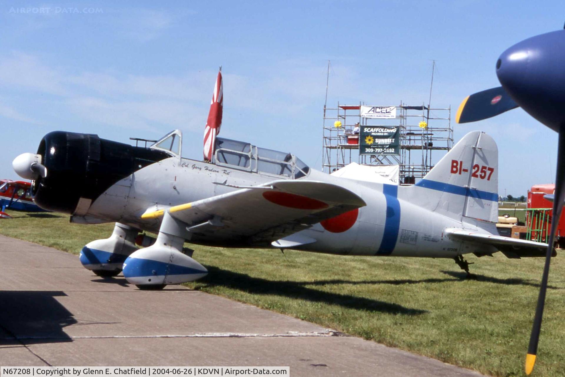 N67208, 1941 Consolidated Vultee BT-13A C/N 2307, At the Quad Cities Air Show. BT-13A 41-11297