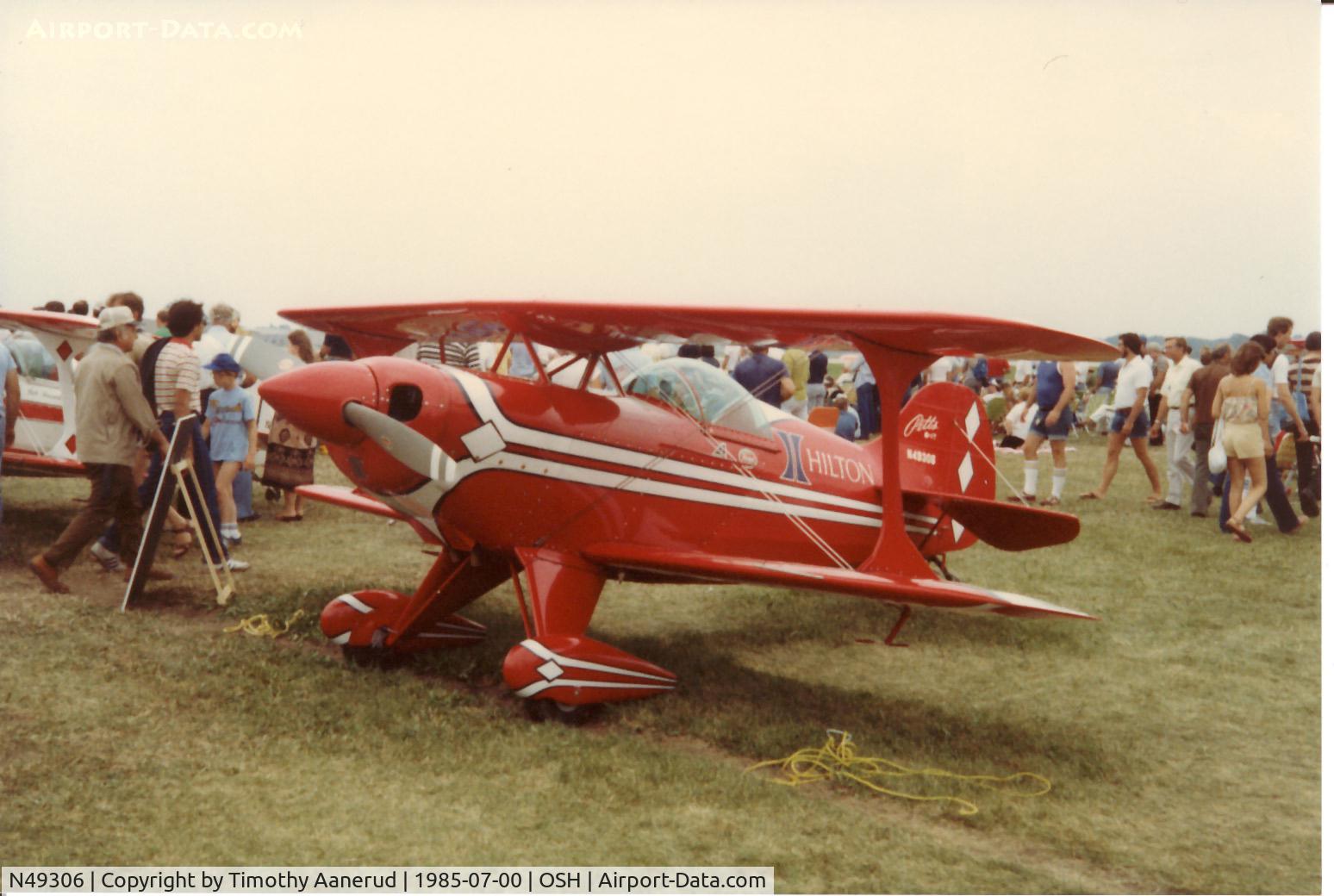 N49306, 1981 Aerotek Pitts S-1T Special C/N 1001, Oshkosh 1985