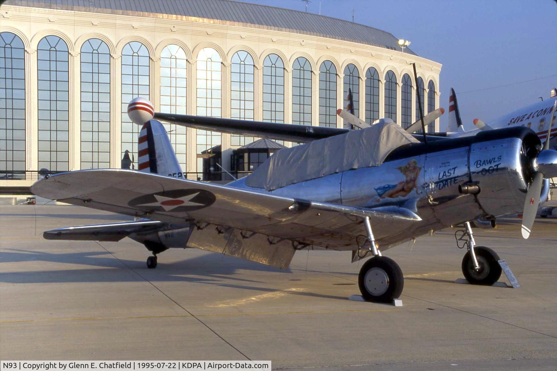 N93, 1943 Convair BT-13A Valiant C/N 9102, Does anyone know the military serial?