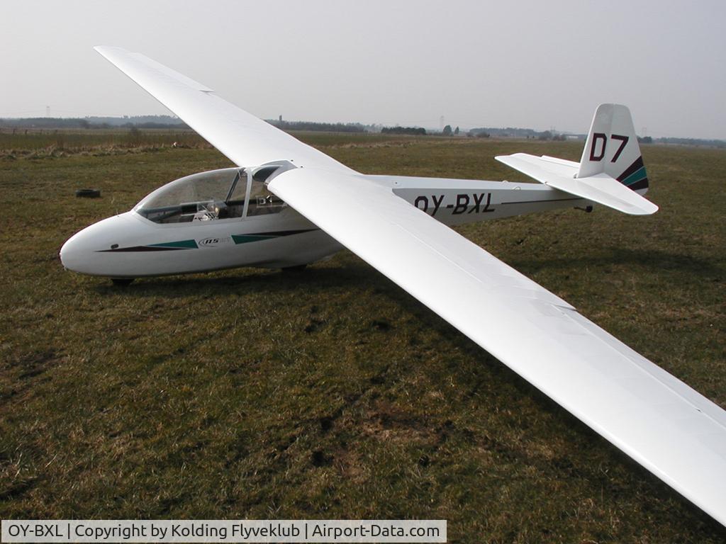 OY-BXL, 1966 Schleicher Ka-7 Rhonadler C/N 7261, K-7 fitted with new canapy and fiberglass nose