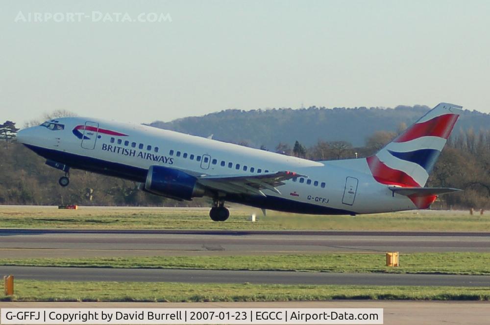 G-GFFJ, 1994 Boeing 737-5H6 C/N 27355, British Airways - Taking Off