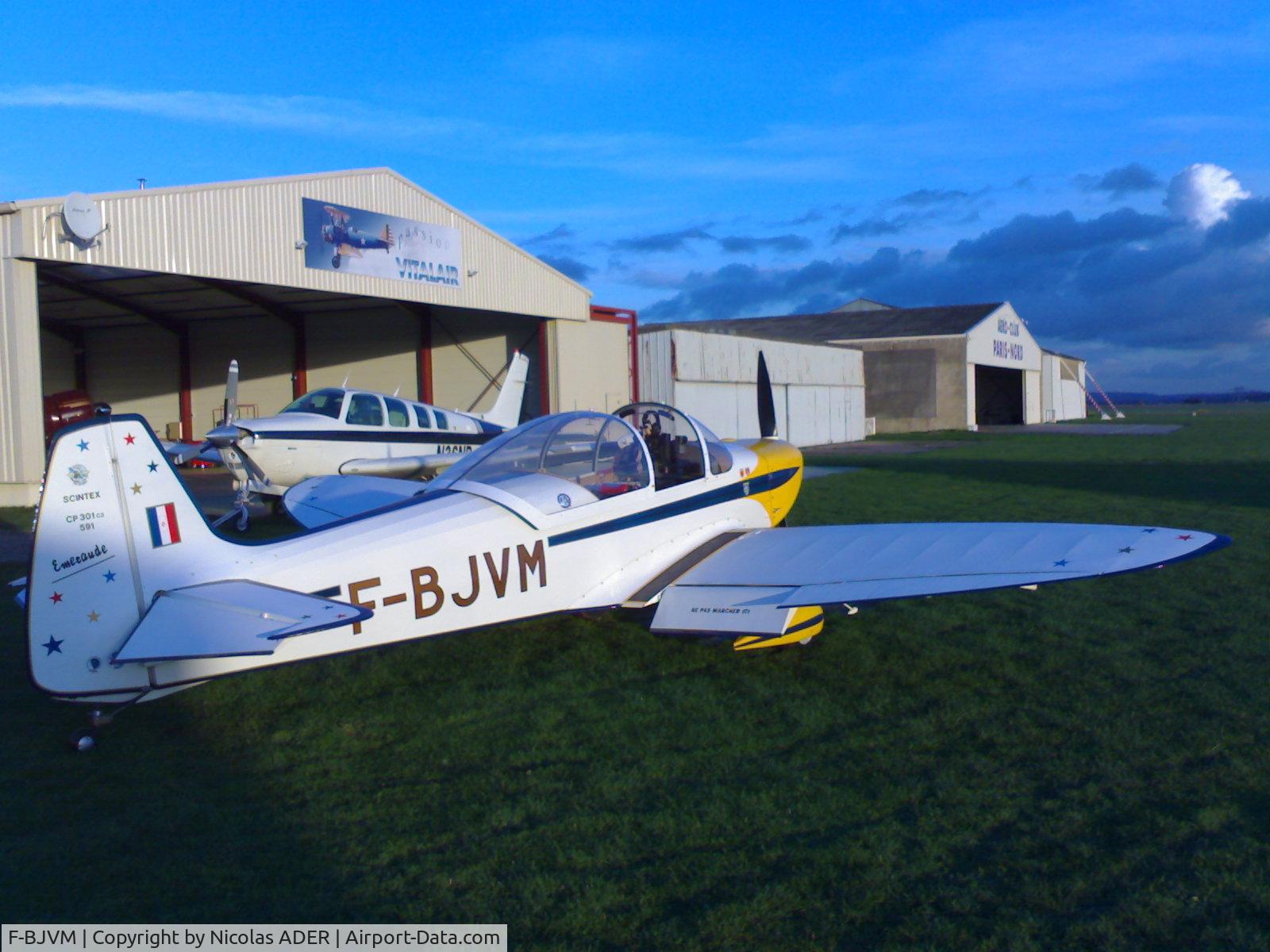F-BJVM, 1962 Scintex CP-301-C3 Emeraude C/N 591, On the ramp