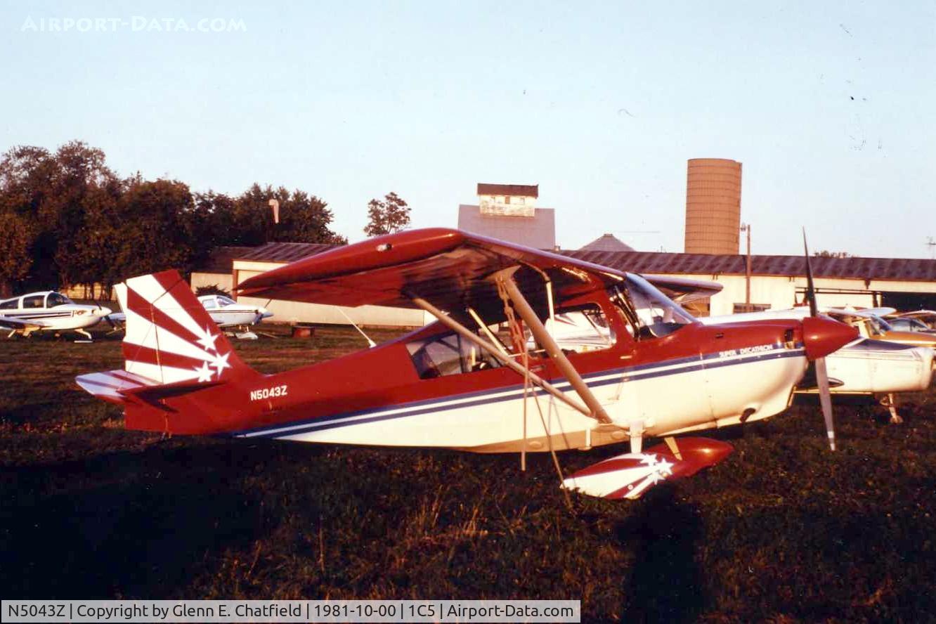 N5043Z, 1979 Bellanca 8KCAB Decathlon C/N 504-79, Photo taken for aircraft recognition training