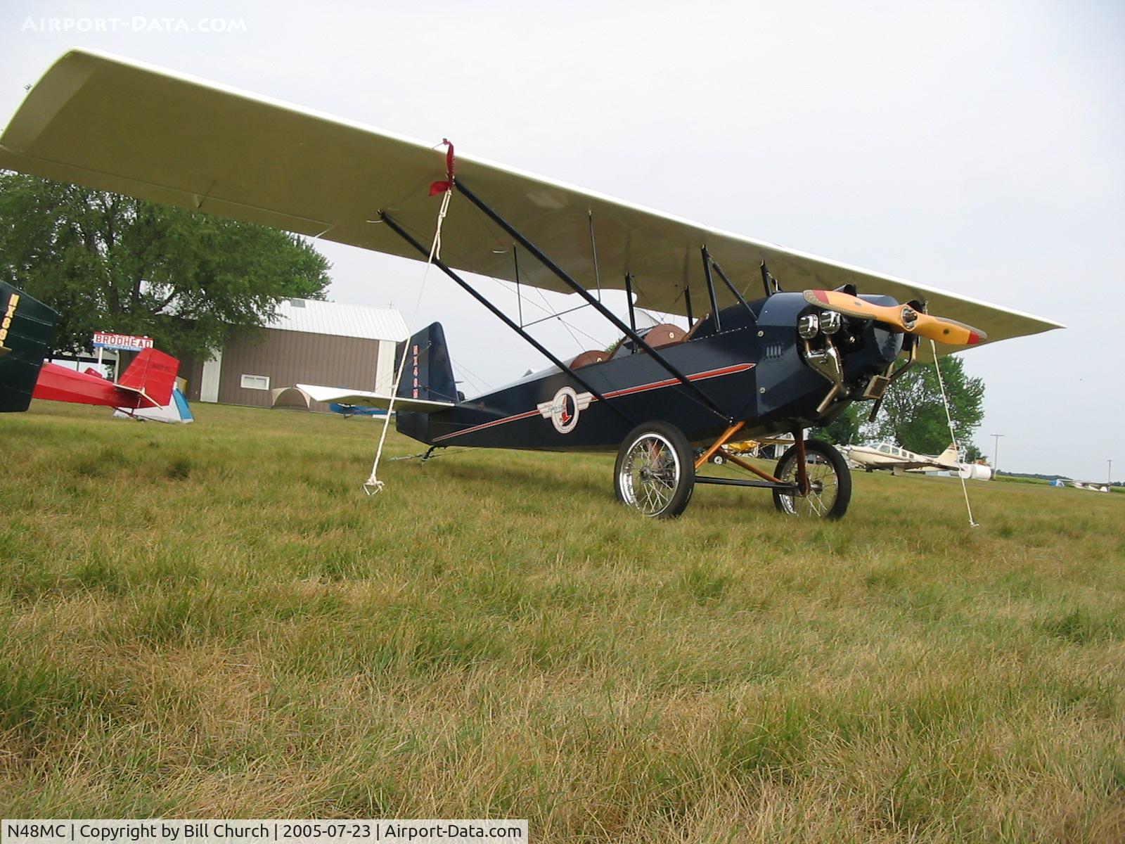 N48MC, 1998 Pietenpol Air Camper C/N 189, NX48MC at the 2005 Pietenpol fly-in at Brodhead, WI
