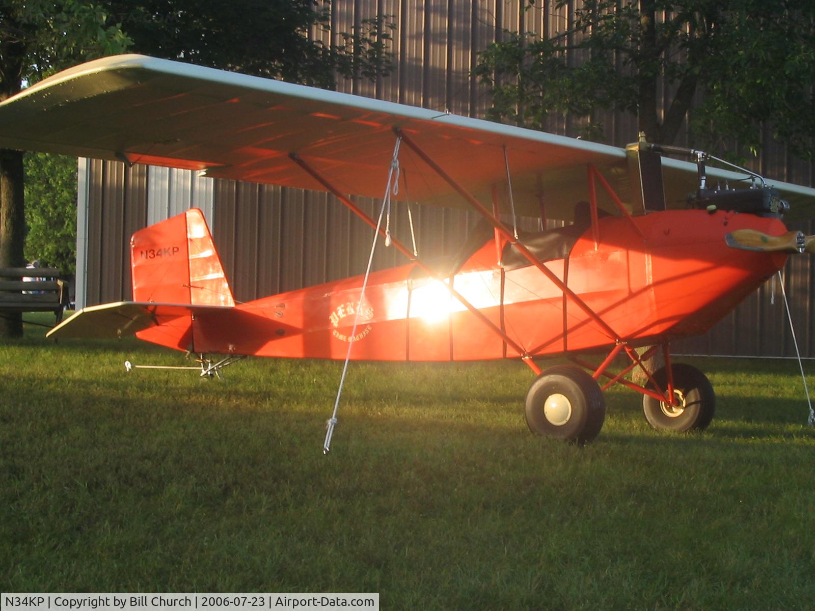 N34KP, 2000 Pietenpol Air Camper C/N 6, N34KP at the 2006 Pietenpol fly-in at Brodhead, WI