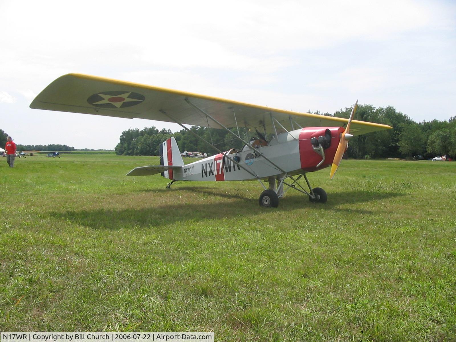 N17WR, 1994 Pietenpol Air Camper C/N WR-2, NX17WR at the 2006 Pietenpol fly-in at Brodhead, WI