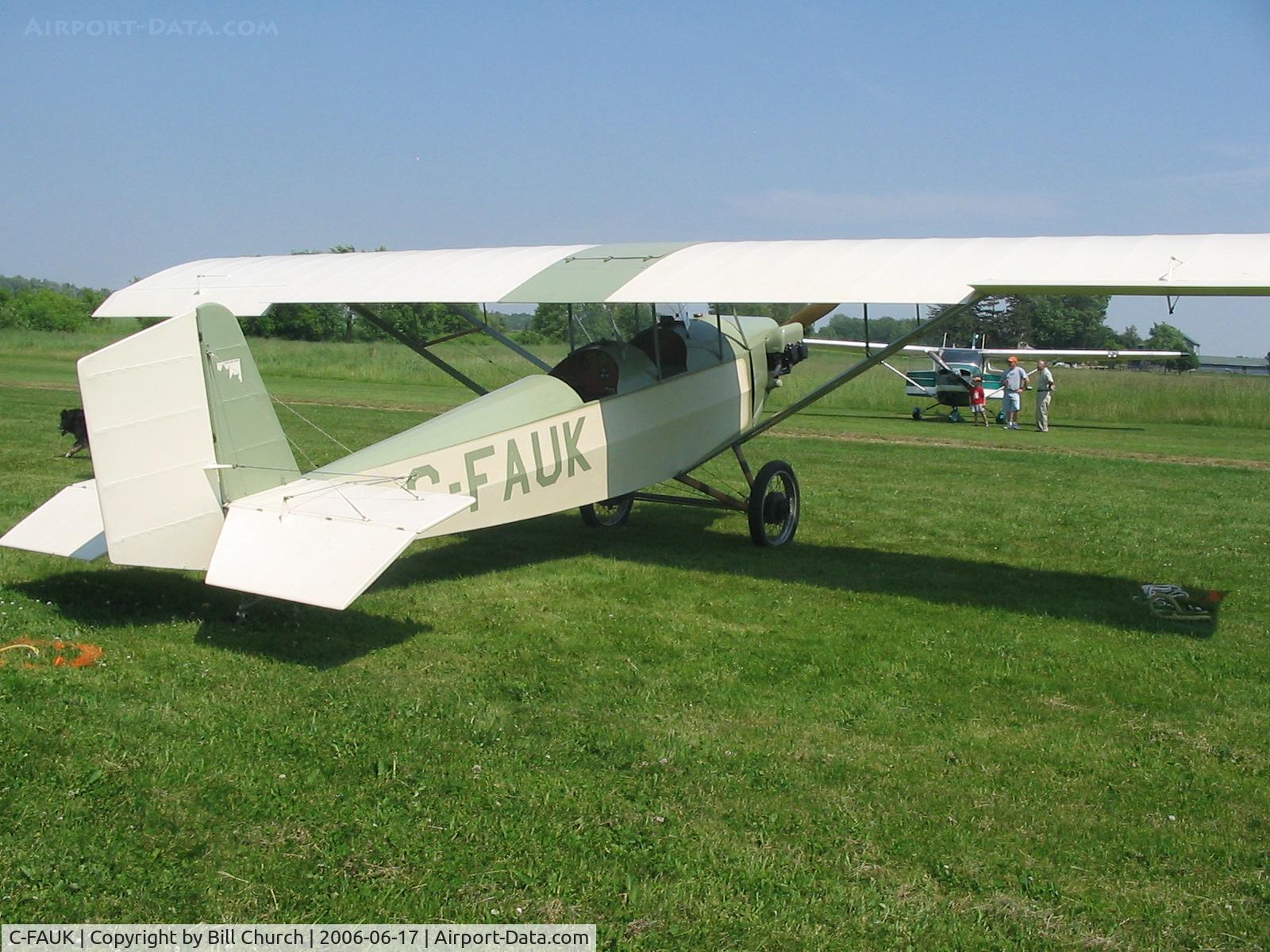 C-FAUK, 1985 Pietenpol B4A Air Camper C/N BK 1, C-FAUK at the 2006 Pietenpol fly-in at Brussels, ON