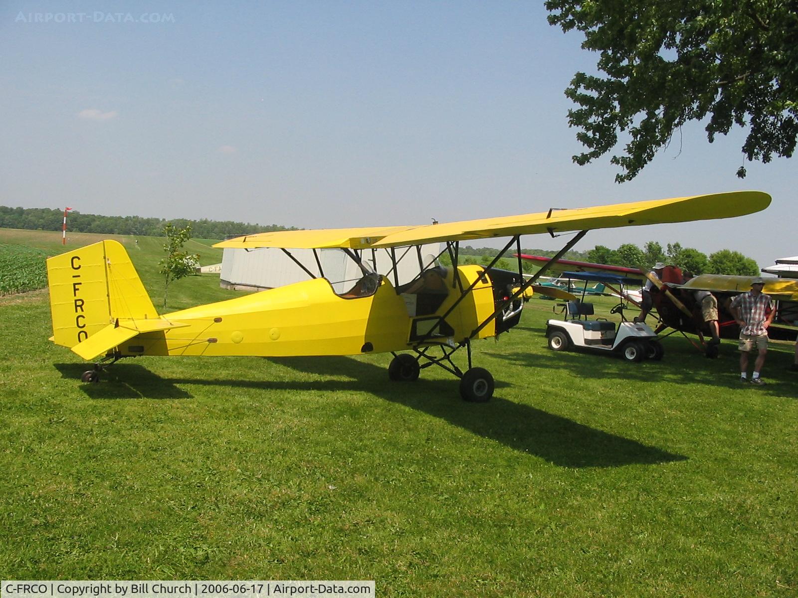 C-FRCO, 1994 Pientenpol PIENTENPOL C/N 1923, C-FRCO at the 2006 Pietenpol fly-in at Brussels, ON