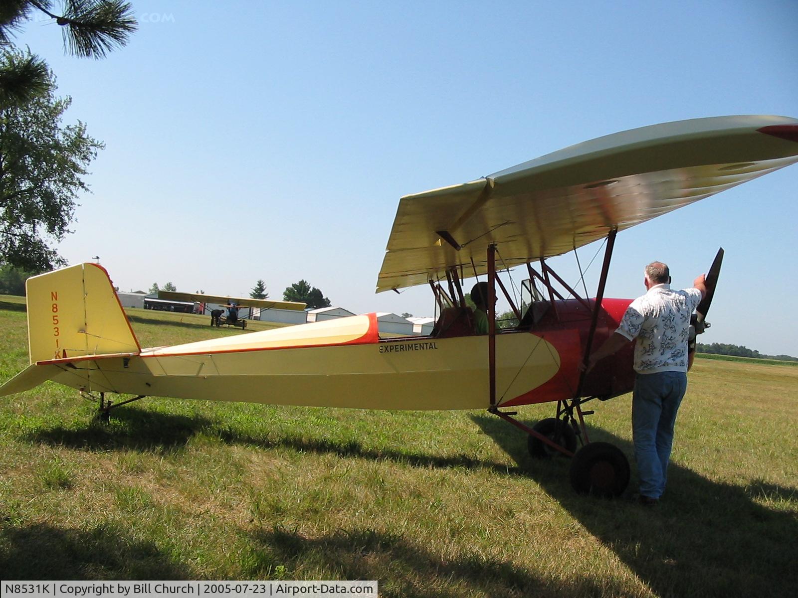 N8531K, 1985 Pietenpol  C/N 1, N8531K at the 2005 Pietenpol fly-in at Brodhead, WI