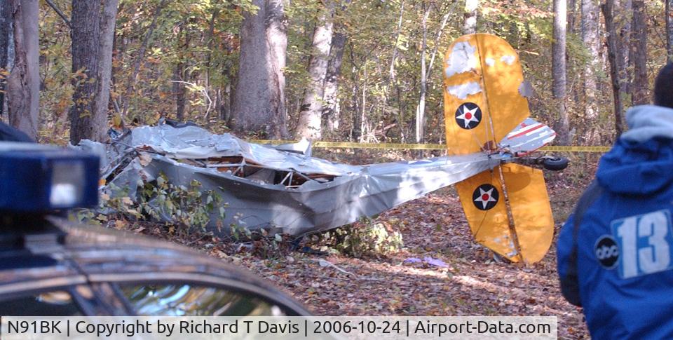 N91BK, 1992 Bakeng Duce C/N 638, 1992 Bakeng Duce crashed Oct. 22, 2006 not found till Oct. 24 2006. NTSB:NYC07LA011 ..1 Fatal.