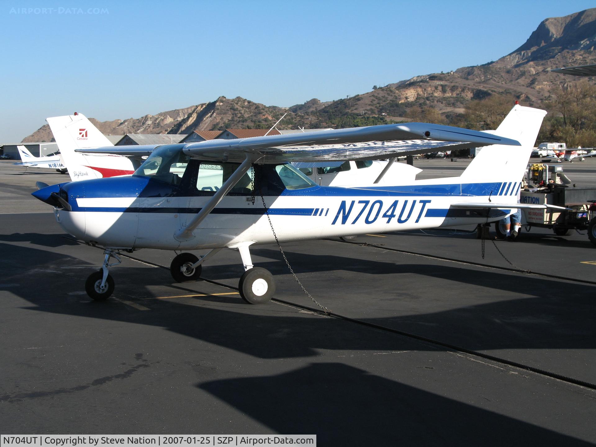 N704UT, 1976 Cessna 150M C/N 15078891, CP Aviation 1976 Cessna 150M @ Santa Paula Airport, CA